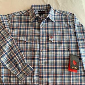 Men’s Ariat FR karnes snap shirt